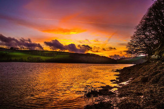 Broadleigh farm is surrounded by area of outstanding natural beauty