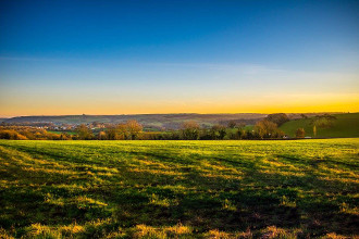 Broadleigh farm is surrounded by area of outstanding natural beauty