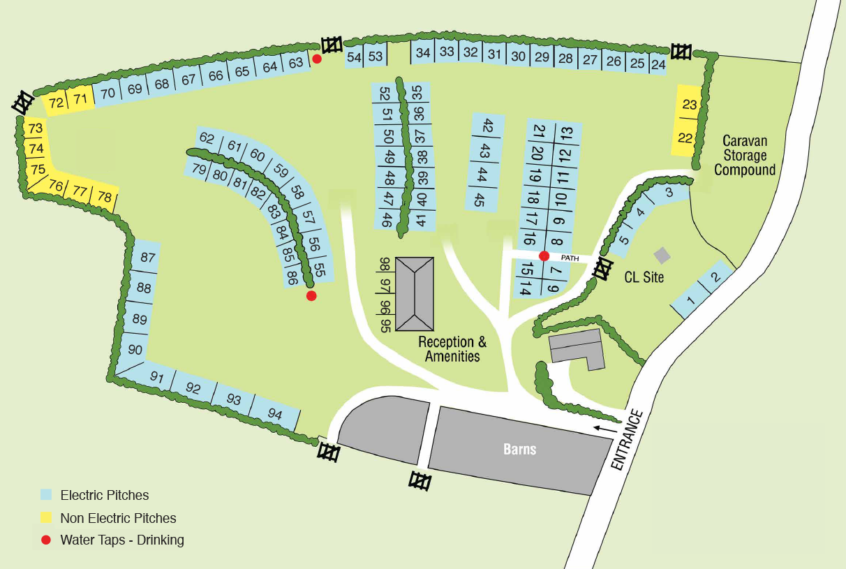 map of broadleigh farm site